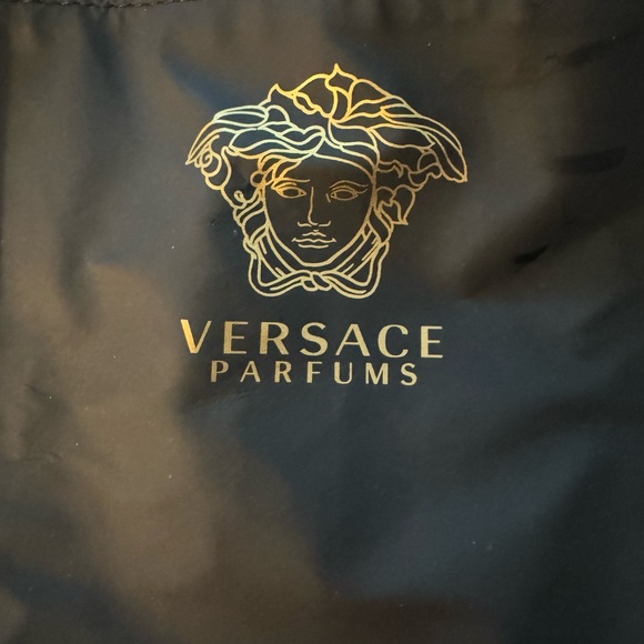 Versace Parfums Black and Gold Duffel Bag - Picture 3 of 12